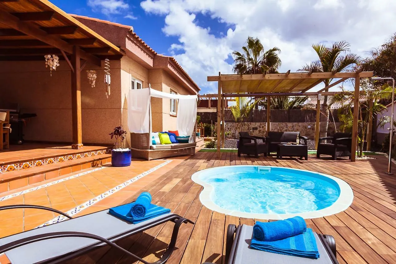 Villa Hibiscus Centrum Corralejo Beach Private Pool Family